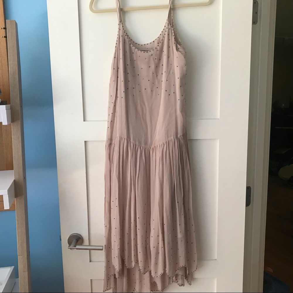 URBAN OUTFITTERS LIGHT PINK DRESS